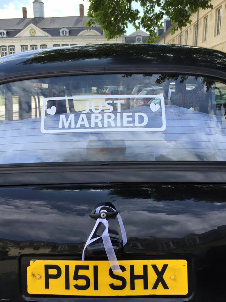 London Taxi Mariage