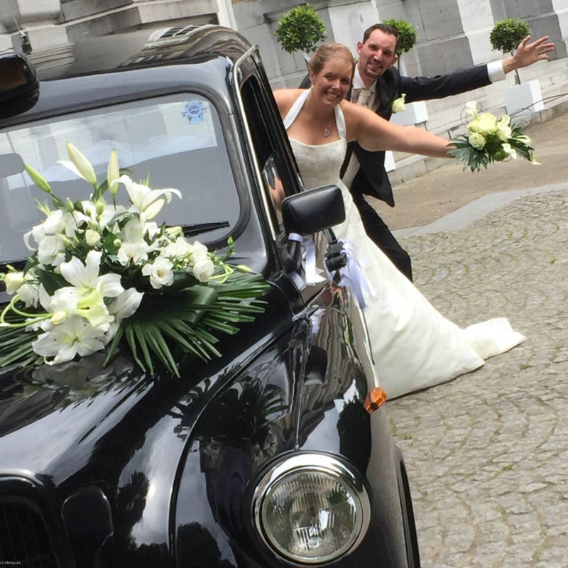 London Taxi Mariage