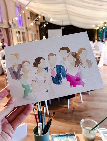 LA PEINTRE DE MARIAGE